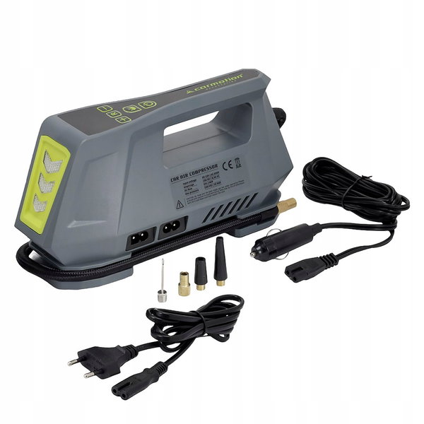 Kompresor powietrza DC 12V, AC 230V 10 BAR, automatyczny Carmotion 63340