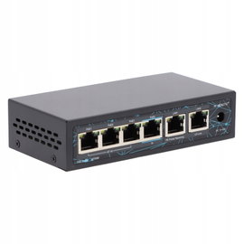 Switch PoE 4 porty Vidiline z funkcją extendera