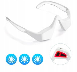 MASAŻER POD OCZY LED RED LIGHT CIENIE OBRZĘKI ZMARSZCZKI WORKI POD OCZAMI