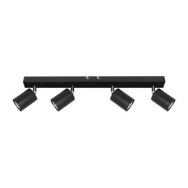 LAMPA SUFITOWA KINKIET SPOT SZYNA OPRAWA HALOGENOWA LED 4x GU10 RUCHOMA DOA