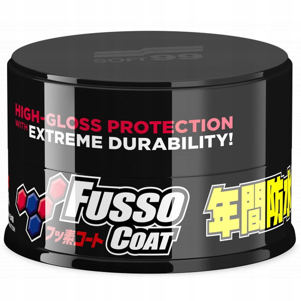 SOFT99 Fusso Coat 12M Wax Dark Twardy Wosk 200G