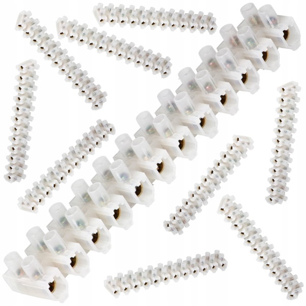 Listwa Zaciskowa Złączka 12-torowa 25mm² 10 sztuk