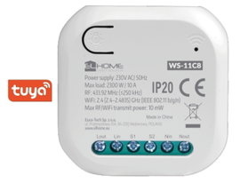 INTELIGENTNY STEROWNIK WiFi WS-11C8 do oświetlenia bezprzewodowy aplikacja
