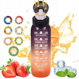 BUTELKA WODY 1000ML AROMATYCZNA ODPORNA NA UPADKI SZCZELNA -20°C/100°C