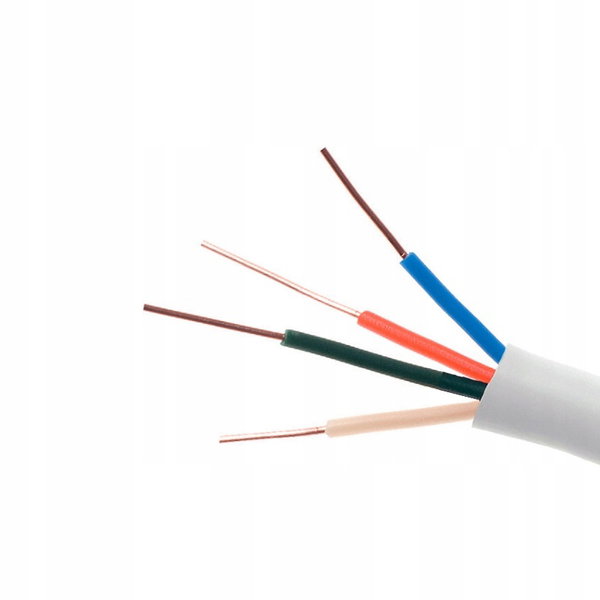 Kabel przewód alarmowy YTDY 4x0,5mm 100m Elektrokabel