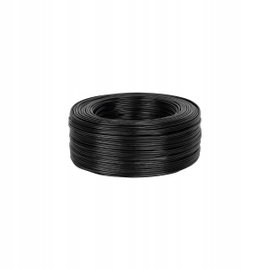 Kabel przewód 2 x RCA CZARNY 3mm HQ miedziany 100m