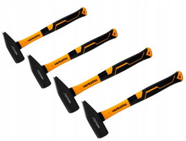 MŁOTEK ŚLUSARSKI WŁÓKNO SZKLANE x4 ZESTAW MŁOTKÓW FIBERGLASS Verkatto
