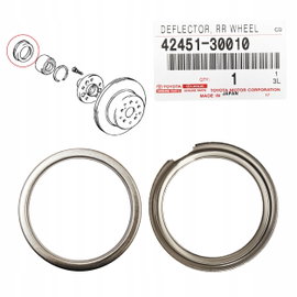 Osłona przeciwpyłowa łożyska tylnego Lexus IS200 IS300 GS300 GS430 OE