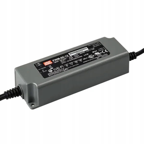 Zasilacz PWM-60-12 12V 60W Mean Well