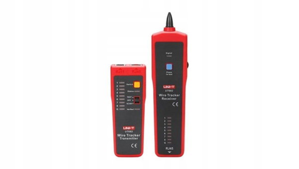 Detektor par przewodów UNI-T UT-682 tester kabli RJ45 sieciowych