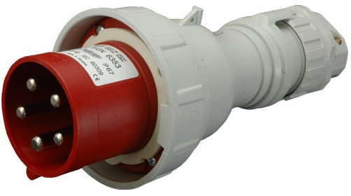 WTYCZKA SIŁOWA 63A 5P IP67 IVGN 6353