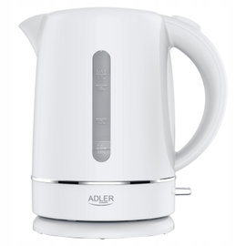 Czajnik Elektryczny Adler AD 1385 white 2200W 1,7L Płaska Grzałka Filtr