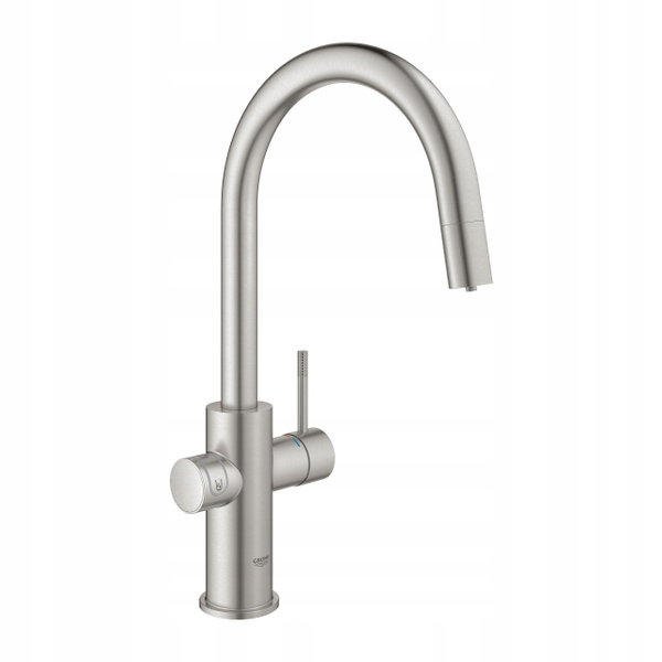 Bateria GROHE Blue Home 31541DC0 z filtrem Stal nierdzewna
