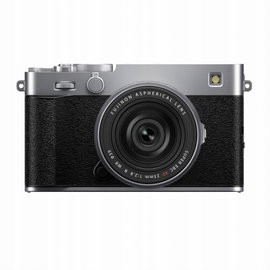 Aparat FUJIFILM X-E5 Srebrny, 40.2Mpix 6.2K + Obiektyw XF 23mm/2.8 R WR Kit