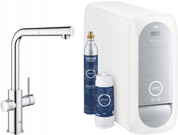 Bateria GROHE Blue Home 31539000 z filtrem Chrom