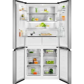 Lodówka ELECTROLUX ELT9VE52U0 Side by side No frost 190cm Srebrna