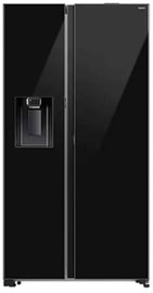 Lodówka SAMSUNG AI RS80F64JEBEO Side by Side No Frost 178.6cm Czarna