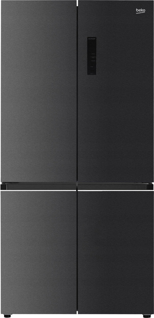 Lodówka BEKO GNO52223MXBR No Frost Side by Side 190cm Ciemna inox