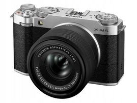 Aparat FUJIFILM X-M5 Srebrny + Obiektyw XC 15-45mm f/3.5-5.6 OIS PZ