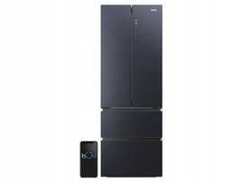 Lodówka HAIER HTW7720ENPT No frost 200.6 cm Czarna