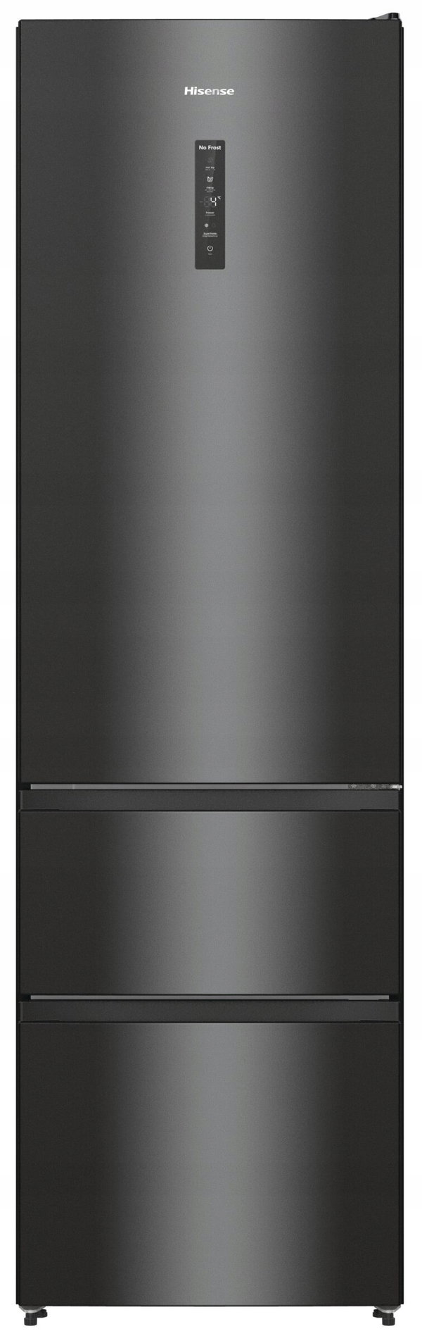 Lodówka HISENSE RM469N4AFD1 No Frost 200cm Czarna