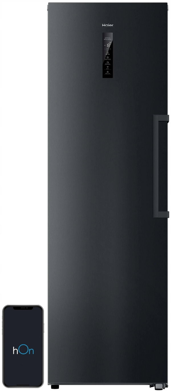 Zamrażarka HAIER H4F306DDH1L 190 cm Ciemny Inox 301 L