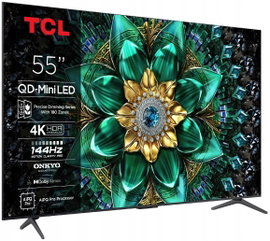 Telewizor TCL 55C69K 55" QD-Mini LED 4K 144 Hz Google TV Dolby Atmos