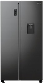 Lodówka GORENJE G600 NRR9185EABXLWD Side by Side No Frost 178.6cm Czarna