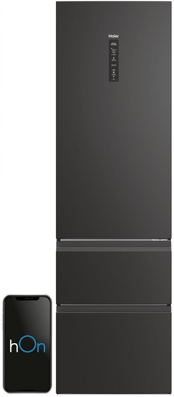 Lodówka HAIER HTW5620DNPT 3D No Frost 289 + 125 L