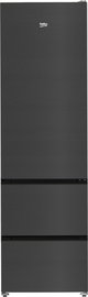 Lodówka BEKO B3RGNA354HXBR No Frost 203.5cm Ciemny Inox