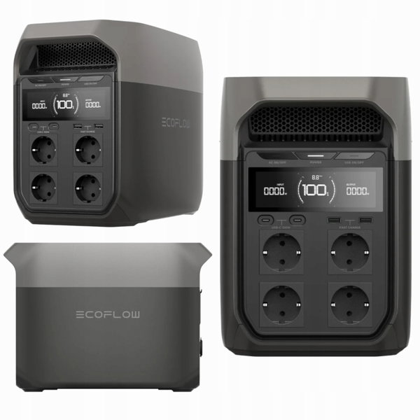 Stacja zasilania ECOFLOW Delta 3 1024Wh Bank energii