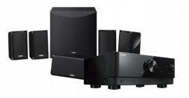 Kino domowe YAMAHA TSR-400 + NS-P41 Czarny