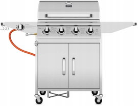 Grill gazowy KOLER Relish v2 Srebrny 16 kW 66 x 40 cm