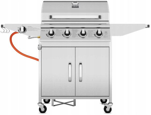 Grill gazowy KOLER Relish v2 Srebrny 16 kW 66 x 40 cm