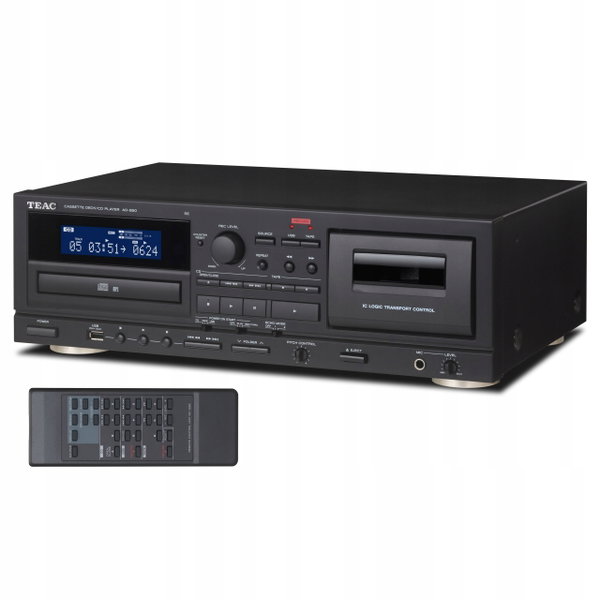 Odtwarzacz kaset TEAC AD-850SE CD Czarny