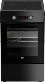 Czarna kuchnia BEKO FSM59305BDT 50cm