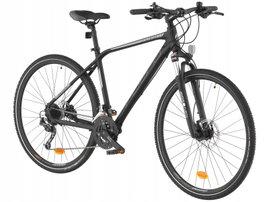 Rower crossowy INDIANA X-Cross 5.0 M23 męski Czarny