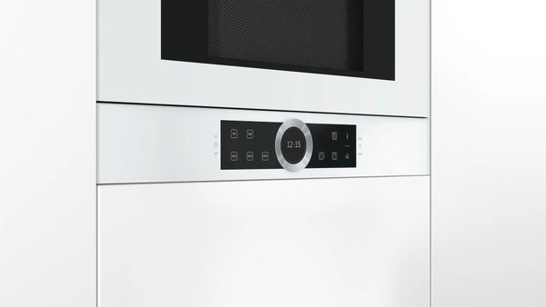Biała Kuchenka mikrofalowa BOSCH BFL634GW1