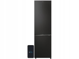 Lodówka CANDY CNCQ4T620EB No Frost 205cm Czarna