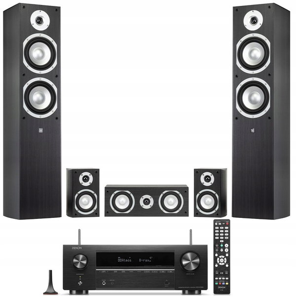 Amplituner DENON AVR-X1700H Bluetooth Wi-Fi Czarny