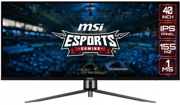 Monitor MSI MAG401QR 40" 3440x1440px IPS 155Hz 1 ms