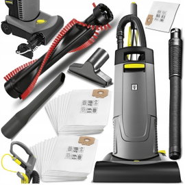 Odkurzacz workowy KARCHER CV 30/1 sieciowy szary
