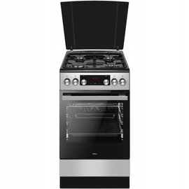 Kuchnia Gazowa AMICA 523GES3.33HZPTADPA(XSX) Termoobieg Inox 50 cm