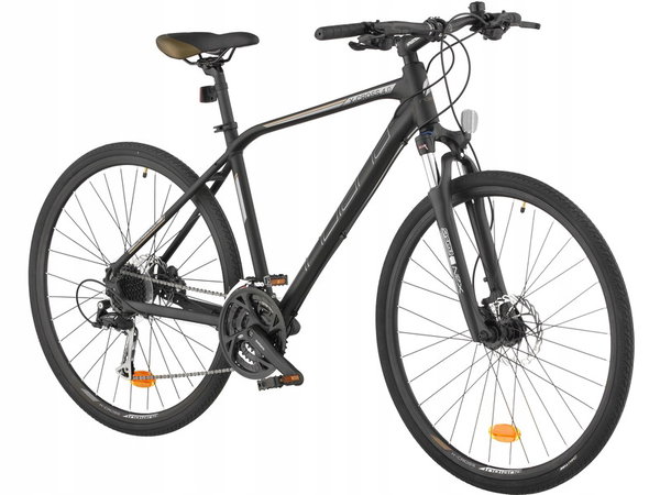 Rower crossowy INDIANA X-Cross 4.0 M19 męski Czarny