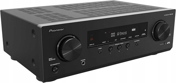 Amplituner PIONEER VSX-535 Czarny 5.2-kanałowy, DAB, 8K, HDMI eARC, HDR10+