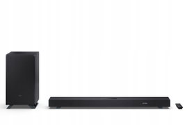 Soundbar SHARP HT-SBW53121 Czarny 3.1.2-kanałowy, Bezprzewodowy Subwoofer