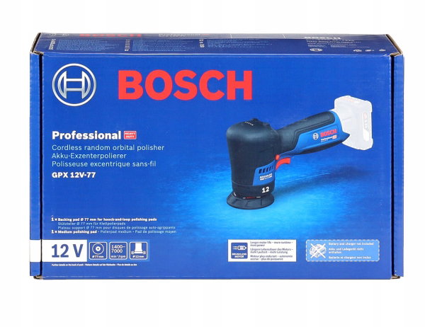 Polerka BOSCH Professional GPX 12V-77 06019L4000