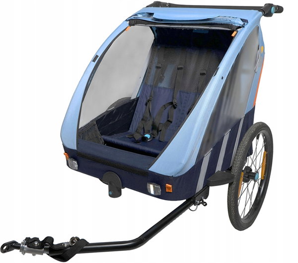 Przyczepka rowerowa BELLELLI Trailblazer BEL01BLZ001 Błękitny