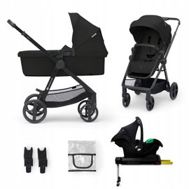 Wózek wielofunkcyjny KINDERKRAFT Newly 4w1 Mink Pro Czarny