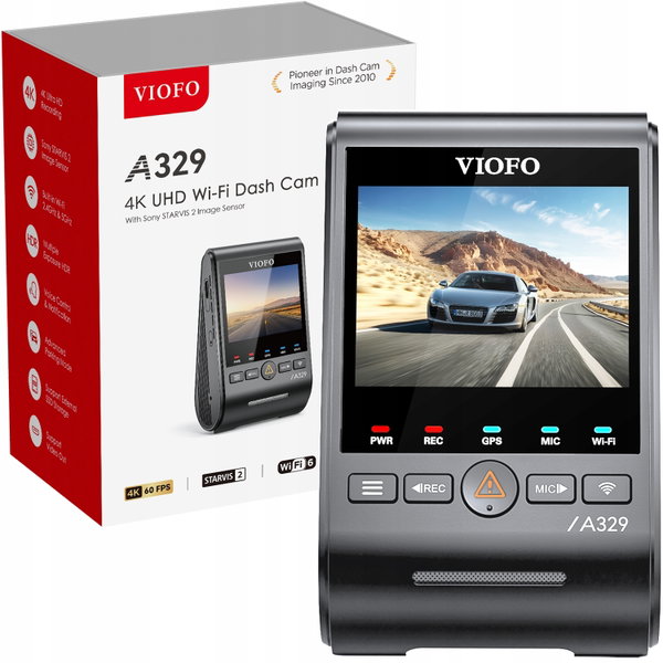 Wideorejestrator VIOFO A329 1CH-G GPS